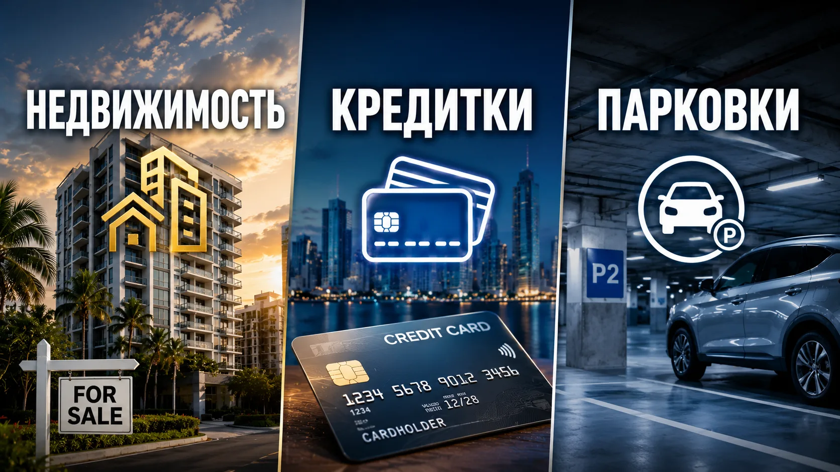 Недвижимость кредитки и парковки в Панаме