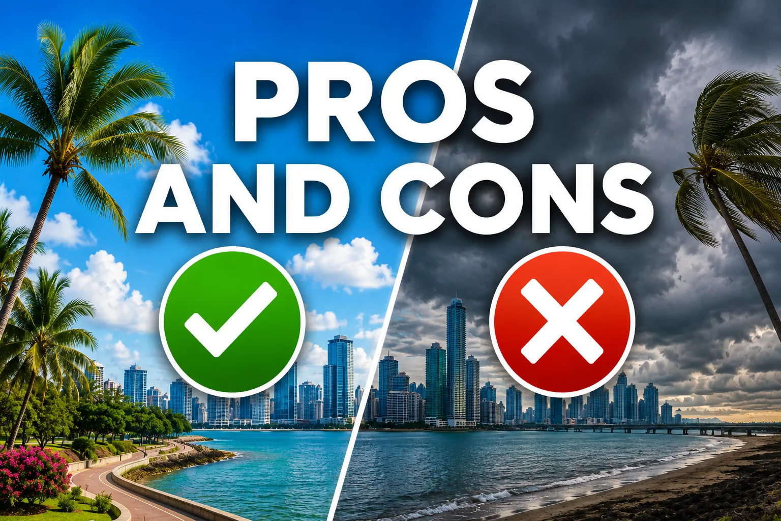Pros and cons of living in Panama